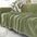 Chenille Blanket Herringbone Tassel Couch Cover
