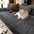 Irregular Tree Pattern Thick Chenille Couch Cover